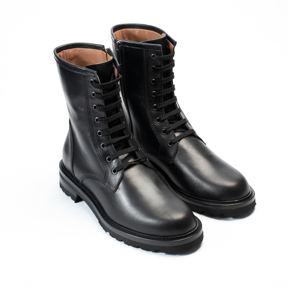 Lorenzo Calf Black – Beatles-Stiefeletten für – VIAMERCANTI
